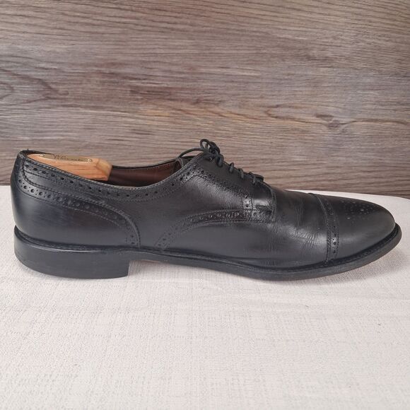 Allen Edmonds Men’s Sanford Leather Cap Toe Derbies Size 14A Made In USA main image 15